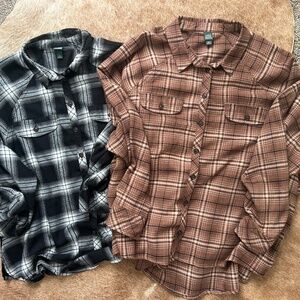 Wild Fable Target Plaid Shirts *XL/XXL*